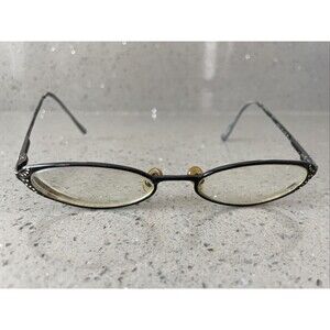 VERA WANG V130 EYEGLASSES FRAMES ONLY full rim 51-17-135 BK Cat eye black